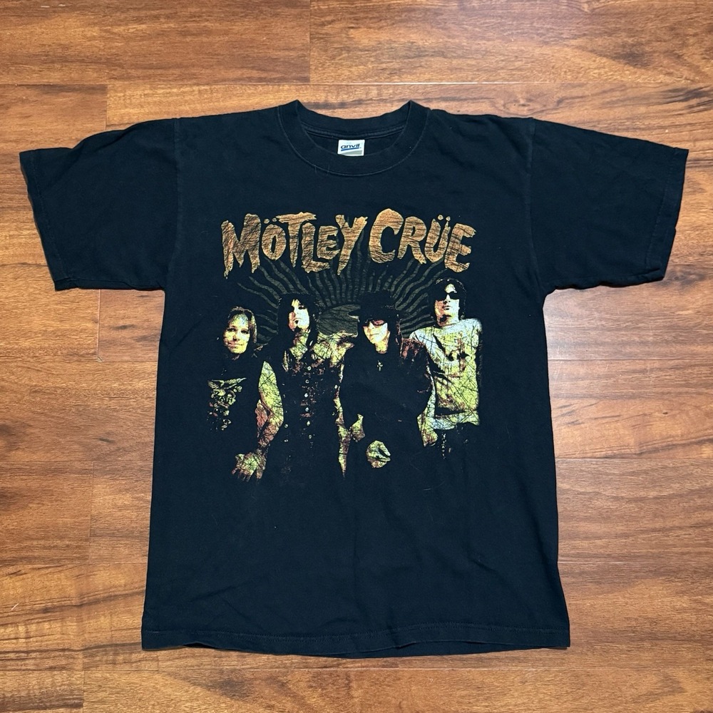 Vintage Motley Crue Route Of All Evil Tour 2006 Rock Band T-Shirt Size‎ Medium